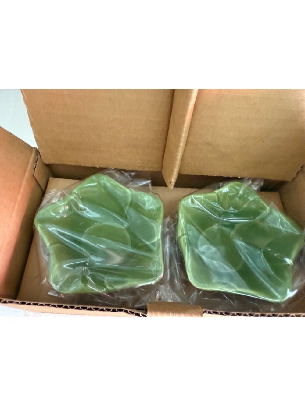 Southern Living At Home Petals Of Light Green Decorative Bowls Set Of 2 New In B